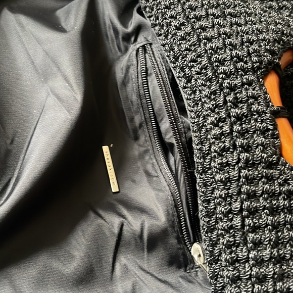 The Sak Crochet Wooden Ring Handle Women's Handbag - Picture 13 of 16